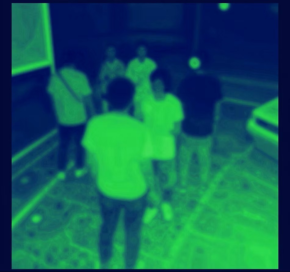 Thermal camera image